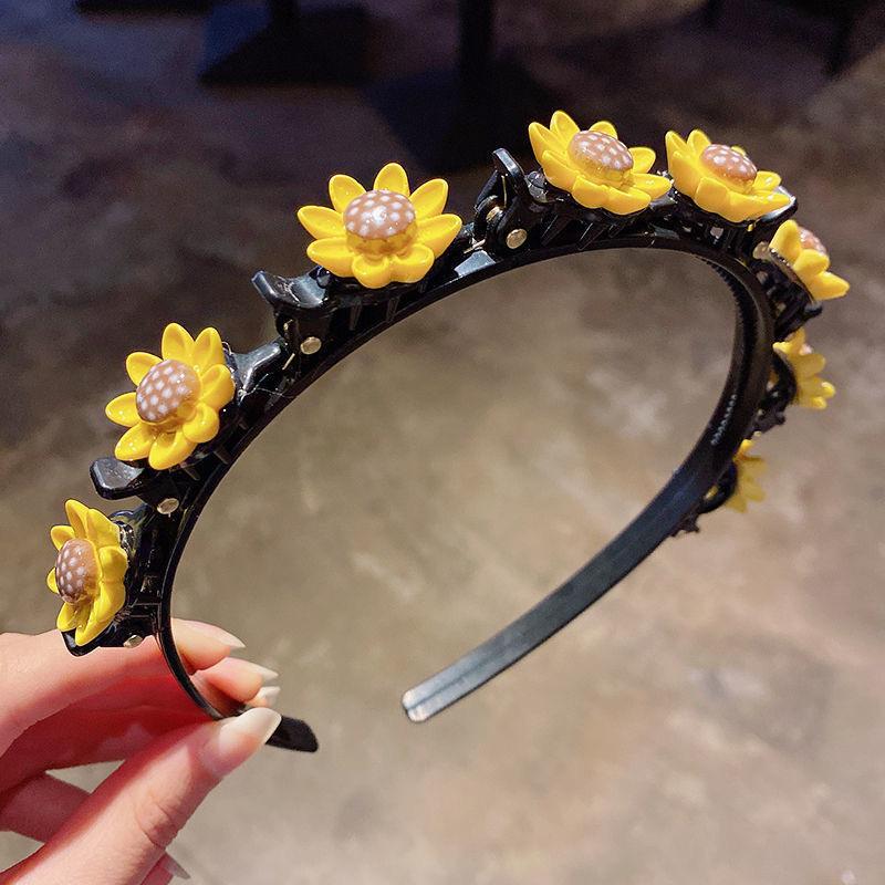 

Милая повязка на голову для мужчин и женщин спортивная повязка для волос прическа макияж обруч двойная челка прическа шпилька аксессуары для волос