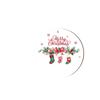 Gift Stocking Decoration Souvenir Wooden Christmas Pendant
