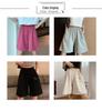 Women's High-Waist Korean Style Casual Summer Shorts - 2024 Trend for Yoga, Home, & Sports