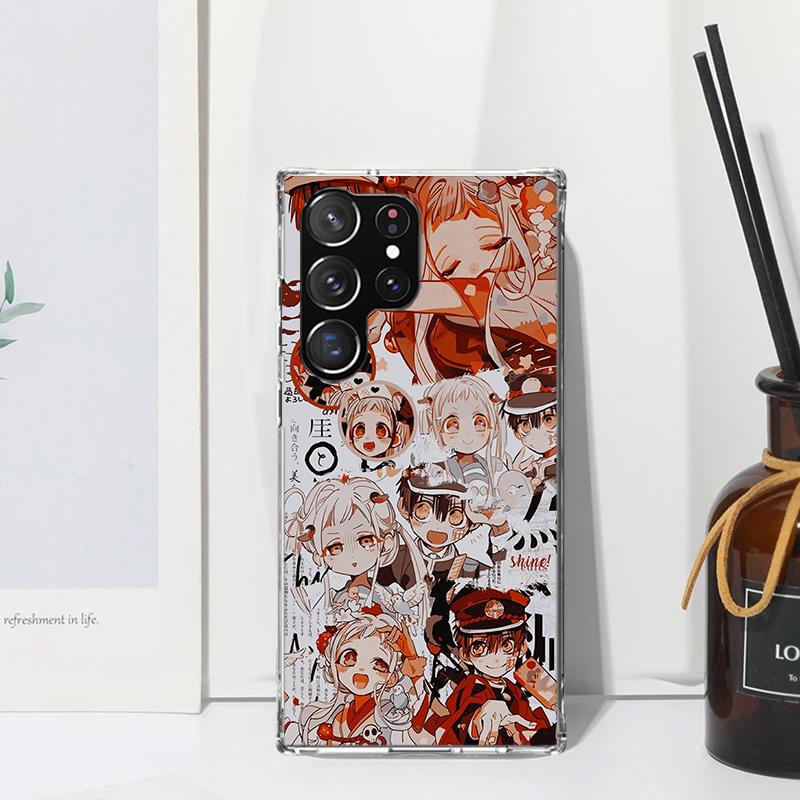 Anime Toilet Bound Hanako Kun Phone Case For Samsung Galaxy S26 S25 Edge S24 FE S23 S22 Ultra S21 Plus S20 + Art Fundas Back Cov