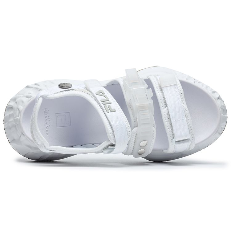 Fila Mihara Yasuhiro X Leather Sport Comfortable Beach Sandals Women Sandals FILA-White F12W224403FWT