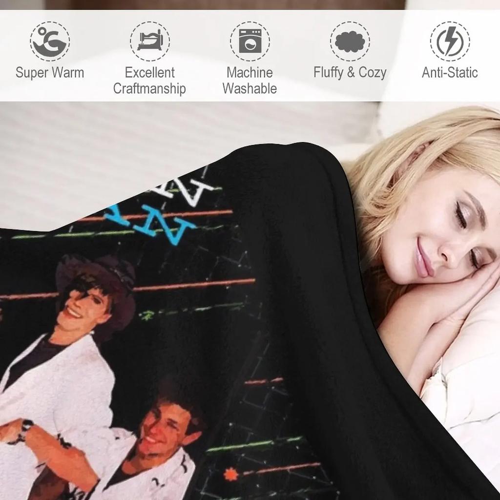 Duran Duran Trasa Koncertowa 1983-4 Koc Rzutowy Niezbędne Rzeczy do Pokoju w Domu Studenckim sofa