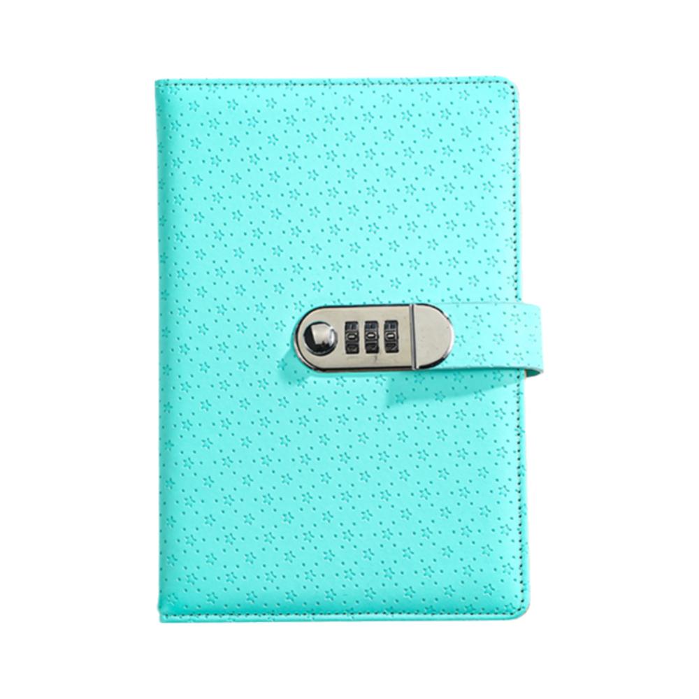 200 Pages Retro Password Book with Lock A5 Diary Notebook  Office School Supplies