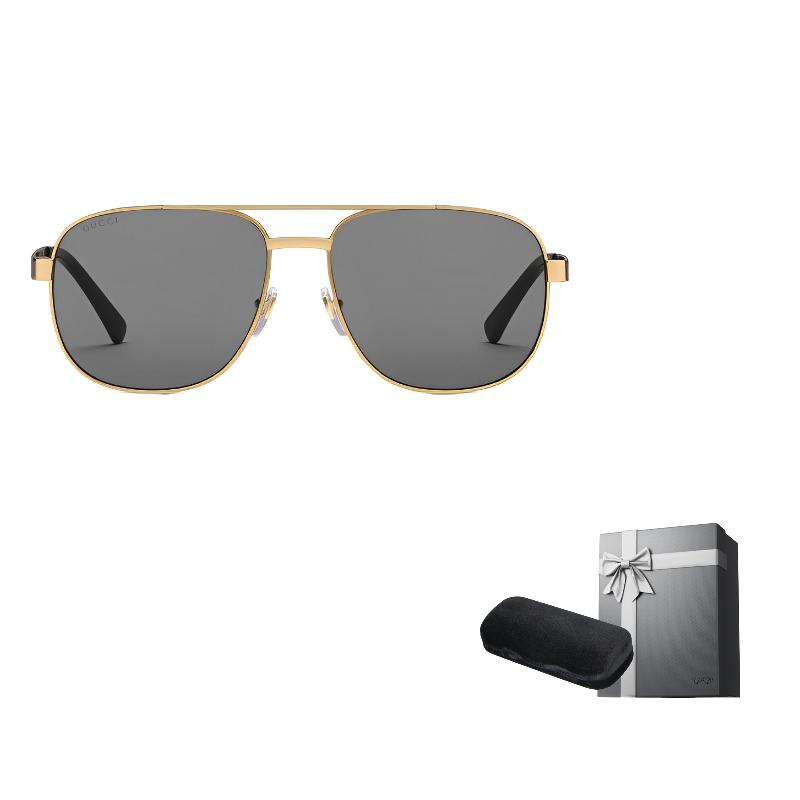 

GUCCI Alloy Aviator Sunglasses Men s F золотой