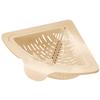 & Filter Punch Triangular Strainer With Open Bottom Strong Corner Kitchen Organizer For Washing & Vegetables Ceiling Duster
