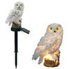 Garden Solar Lamp Garden Lamp Garden Led Spike White Owl Zd50H