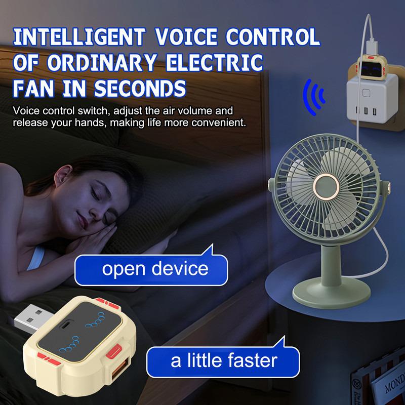 Smart USB Voice-Controlled Hub: Plug & Play, App & Network-Free