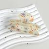1pc Charming Floral Hair Clip - Acrylic, Boho Minimalist Style with Vibrant Flower Design,Women Hair Accessory Floral Design Hair Clip