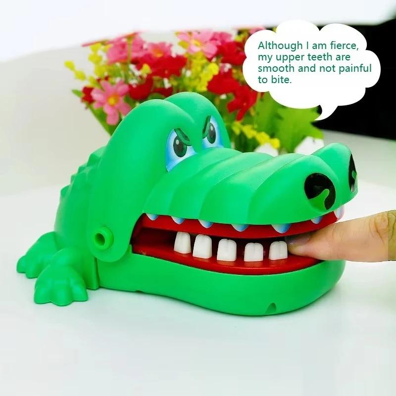 Crocodile Bite Finger Pinch Toy Classic Family Games Party Mischief Children's Developmental Lucky Games Stress Relief Toy 2025