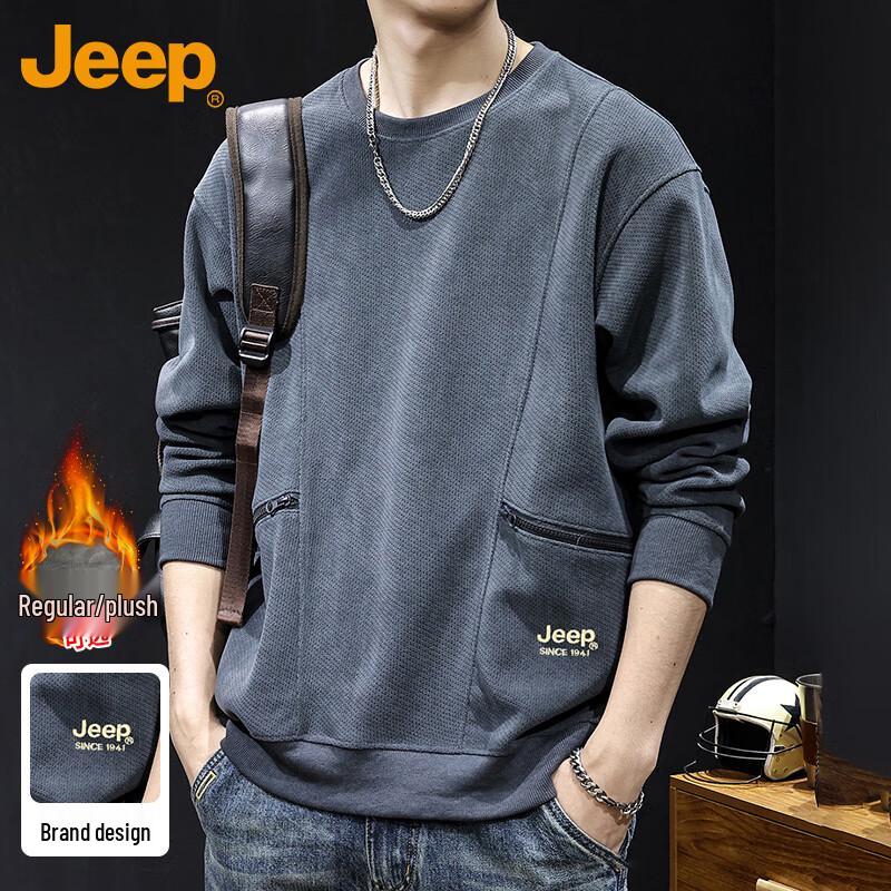 

JEEP Men s Heavyweight Casual Long-Sleeve Sweatshirt XL