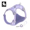 Truelove Hundegeschirr und Leine Set Ultraleicht Atmungsaktiv Hohe Qualität Nylon-Netz Reflektierend Nacht-Training Hund TLH2918