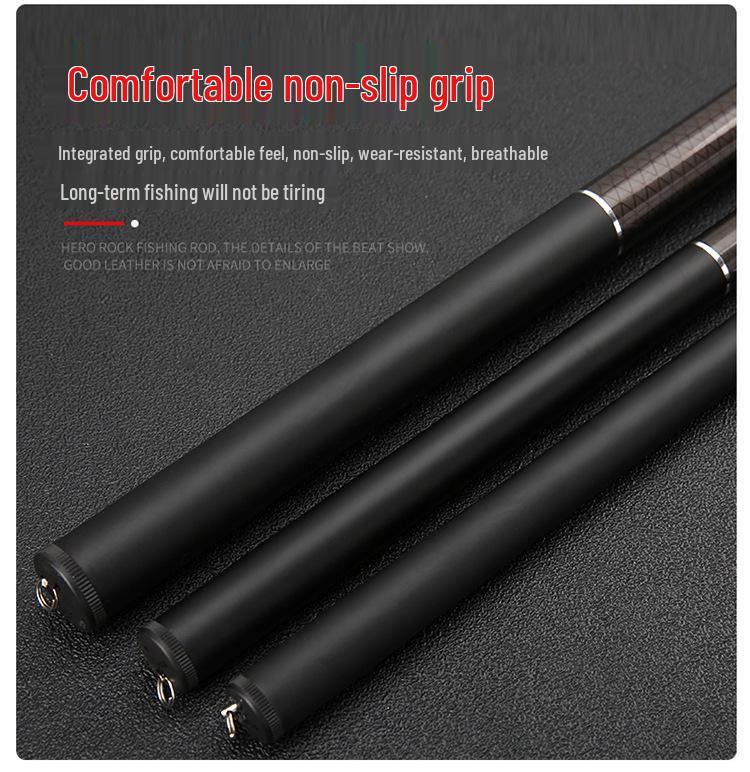 2.7M Carbon Fiber Dual-use Hero Rock Fishing Rod for Hand-held and Sea Fishing