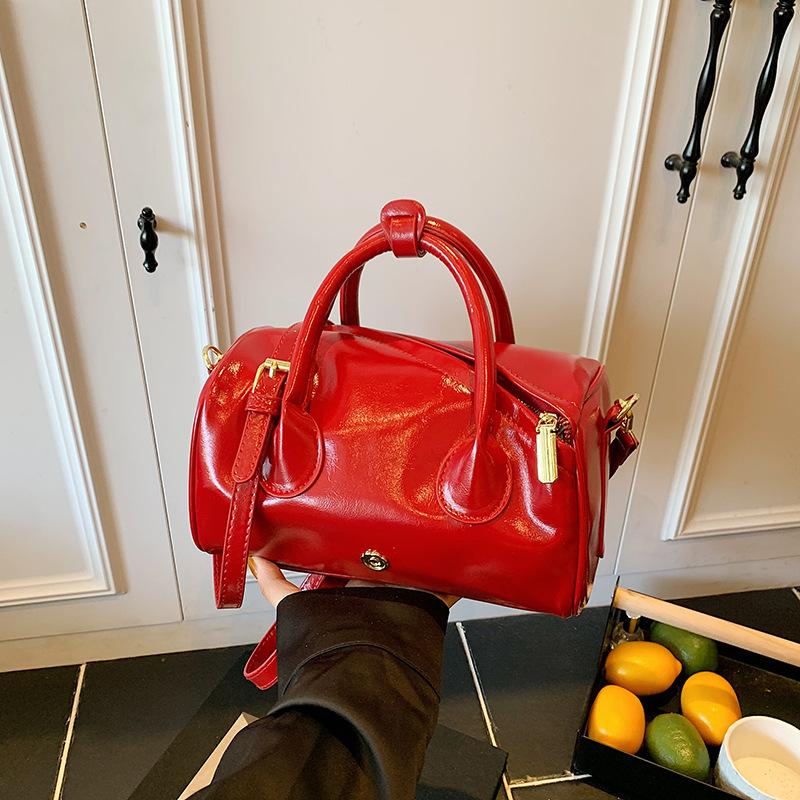 Premium Handtasche Damentasche neue Mode vielseitig einzelne Schulter Cross Kissen Tasche