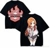 New Harajuku High‑street Loose Unisex Retro Fashion Hot‑selling Couple Comfortable T‑shirt for BLEACH Anime Fans