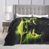 Cartoon Grogus Yodas W-Warss Blankets Game S-Stars Film Fuzzy Funny Warm Throw Blankets for Home Restaurant Summer