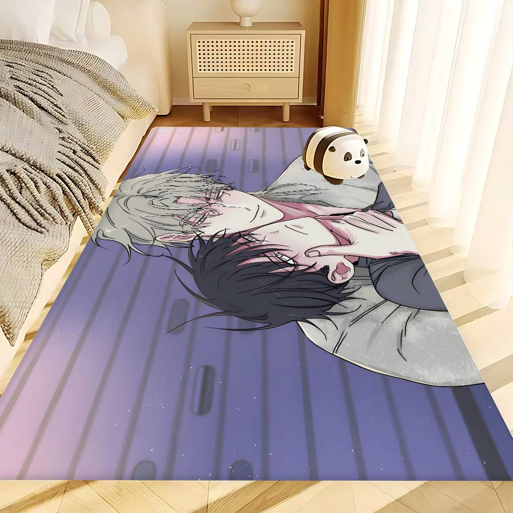 Low Tide In Twilight Anime Floor Mat INS Style Soft Bedroom Floor House Laundry Room Mat Anti-skid Household Carpets
