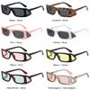  Fashion Unique Small Square Sunglasses Women Retro Brand Designer Men Trending Punk Sun Glasses UV400