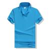 Custom Print Polo Shirt Short Sleeve Cotton Blend T-Shirt Men Women Casual Work Uniform