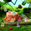 50 szt. Mini Żabki Żywiczne Błyszczące Małe Żabki Figurki Miniaturowe Mini Zwierzątka Żywiczne Małe Żabki Do Dekoracji Domu Rękodzieło DIY Upominek na Imprezę