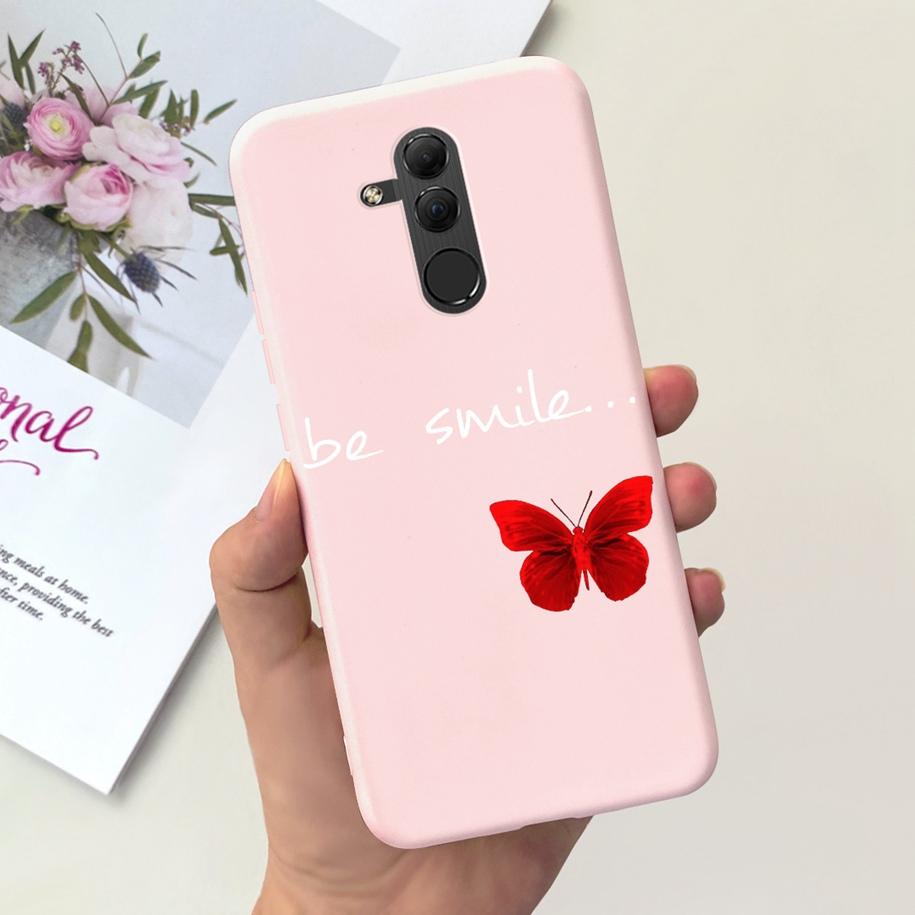 For Huawei Mate 20 Lite Case SNE-LX1 SNE-LX2 SNE-LX3 Protect Cover Popular Flower Soft Silicone Funda For Mate20 Lite Phone Case