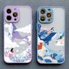 Whale Shockproof Funny Phone Case for iPhone 13 12 11 Pro Max Mini 16 15 14 Pro Max Plus X XR XS 7 8 Plus SE2 Back Cover Fundas