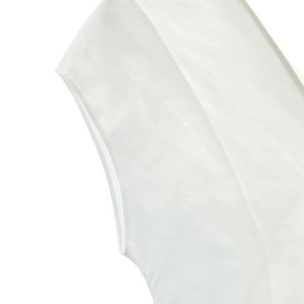 Unused HELMUT LANG Linen Blend No Sleeve V Neck Cut S White System Women Used