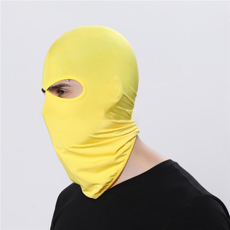 Summer Baclava Helmet Headwear Full Face Covering Print Face Ski Mask Hood Balaclava Facemask