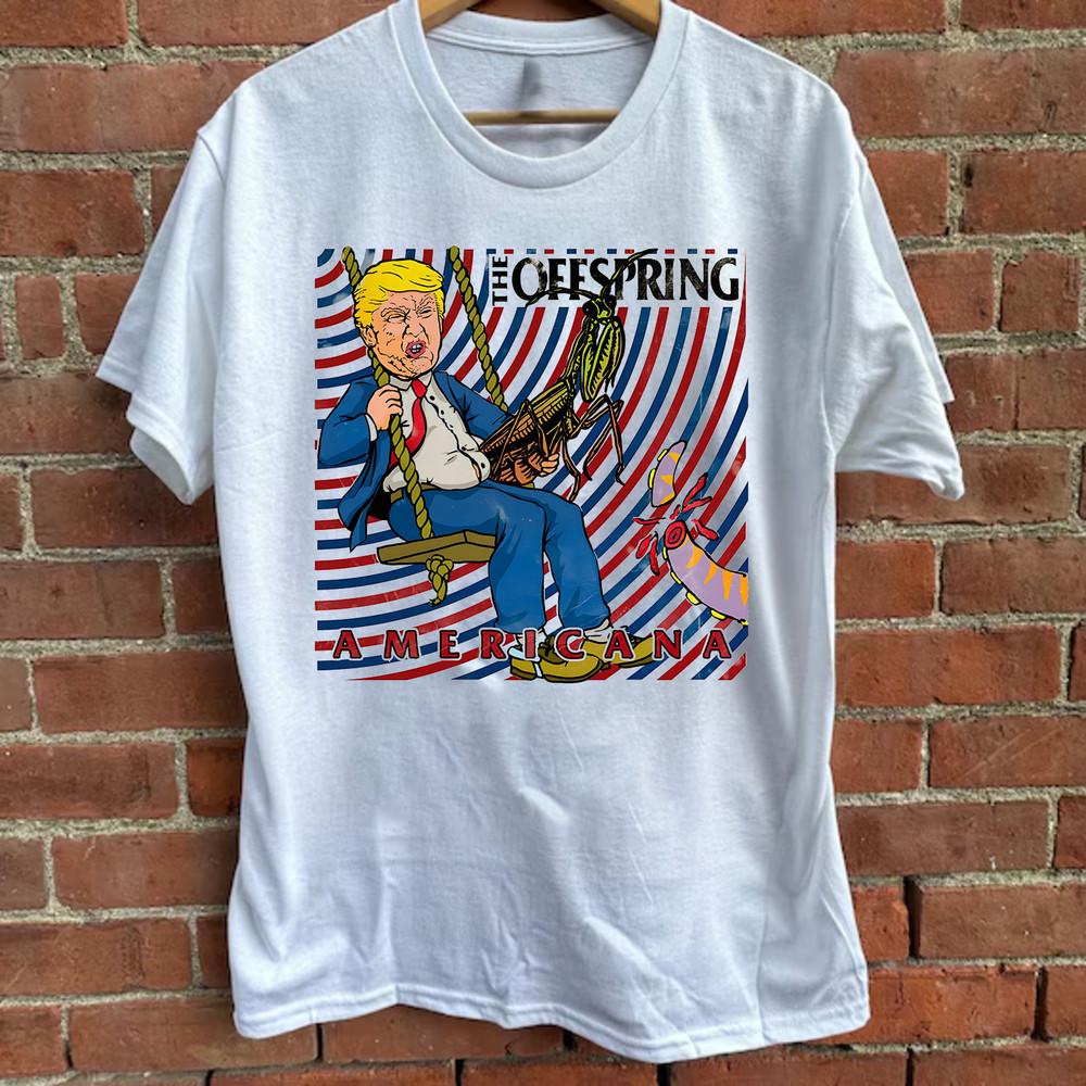 

Vintage The Offspring Band Americana Cotton Shirt Unisex Concert S to 5XL Unisex T-Shirt M