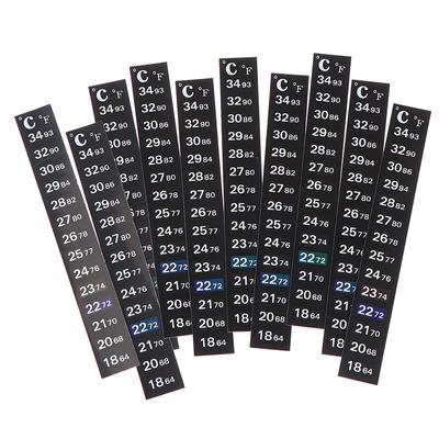 5Pcs Stick-On Sticker Thermometers Digital Measurement Temperature Tools