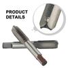Metalworking Taps Taps 100 Brand 10mmx1 And Hand Thread M10mmx1 Parts Silver Thread Accessories HSS Metric Taper
