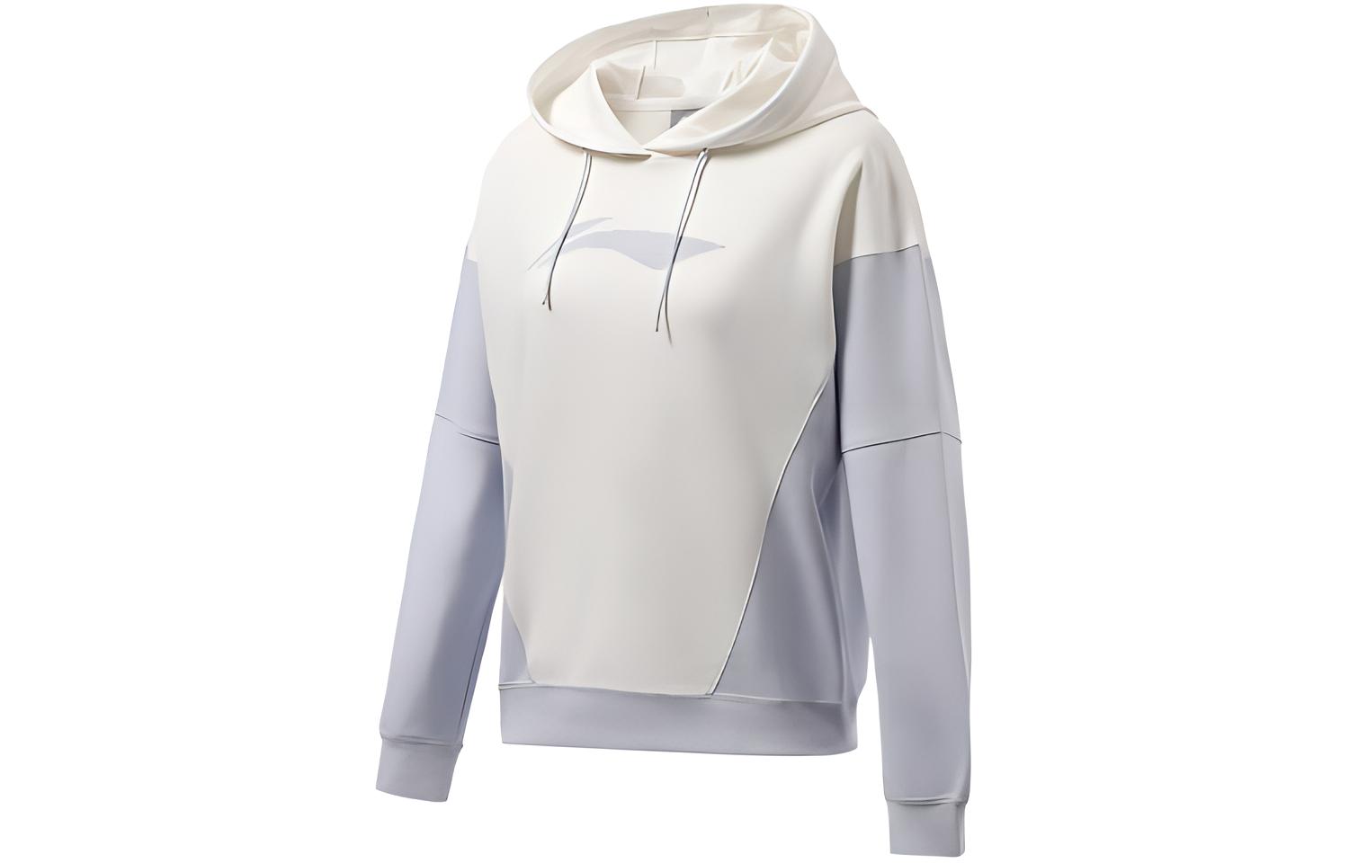 Li Ning Training Collection Fitness Collection Sweatshirt Women s White AWDR452-2 M