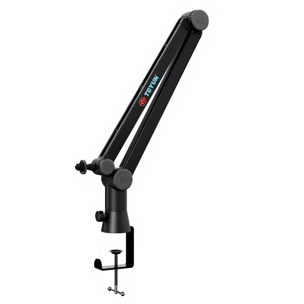 TEYUN -6 Upgraded No Spring Cantilever Free Orientation Headset Desktop Stand with Lazy Design Made in China