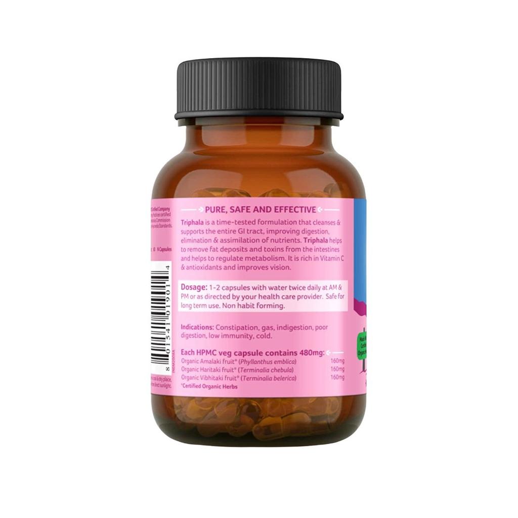 Трифала (60 кап, 480 мг), Triphala,  Organic India