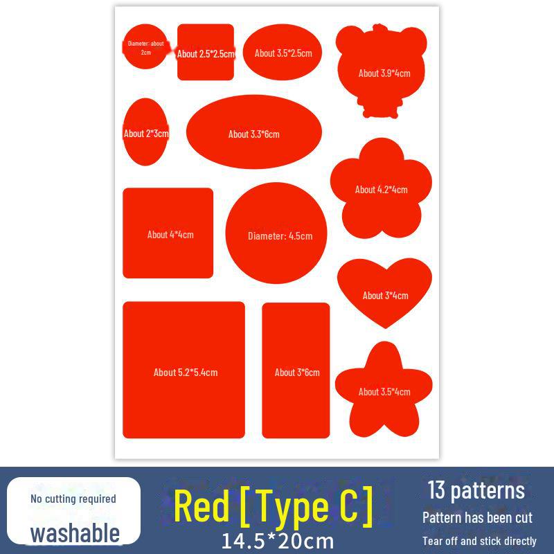 Selbstklebender nahtloser Reparaturflicken in 16 Farben für Kleidung und Jacken