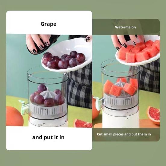Fruit Juicer Large Capacity BPA Free Easy To Use Compact Size Portable Rechargeable Wireless Electric Mixer Fruit Blender