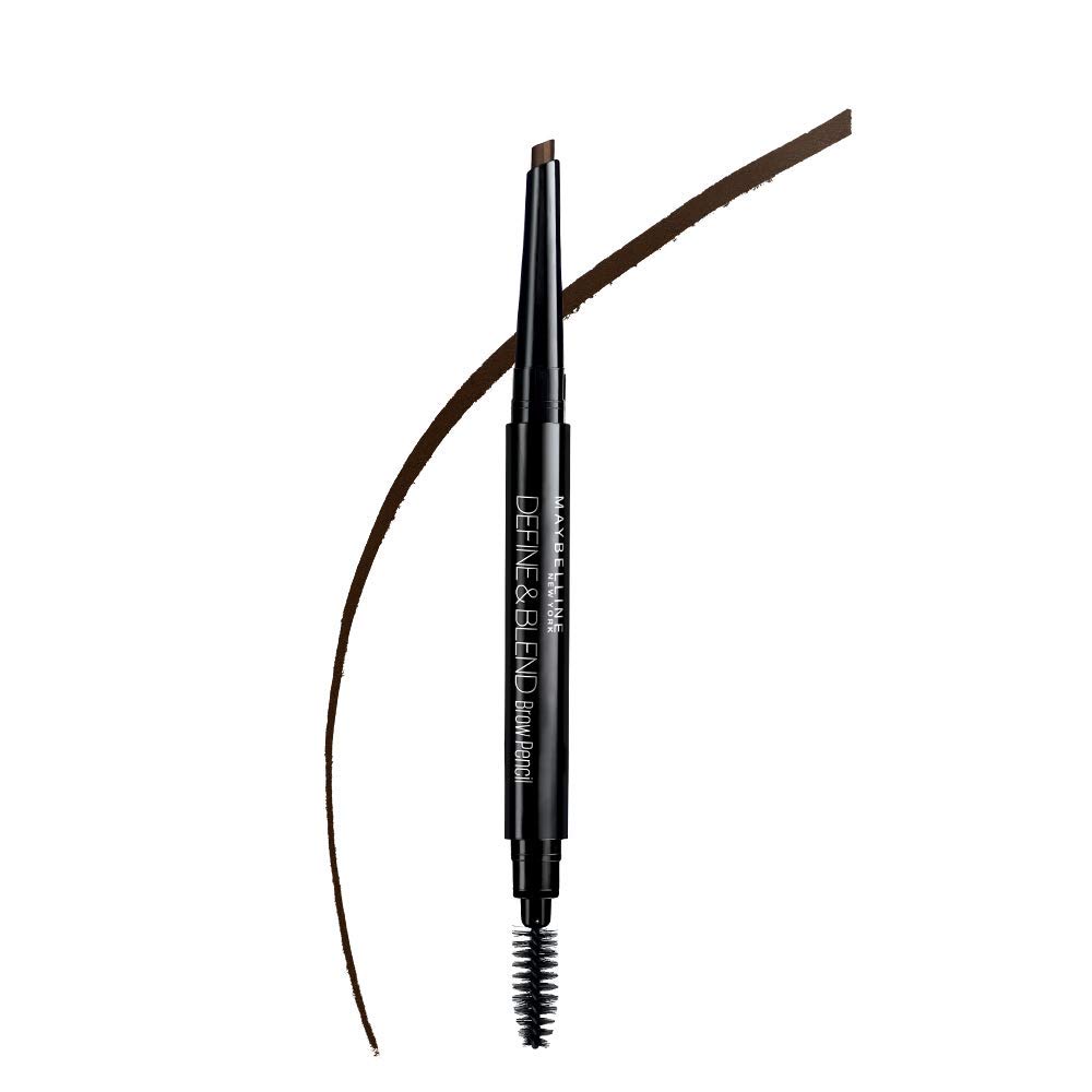 Maybelline New York Define & Blend Brow Pencil With Spoolie Grey Brown Long-lasting Natural Eyebrow Makeup 0.16 g