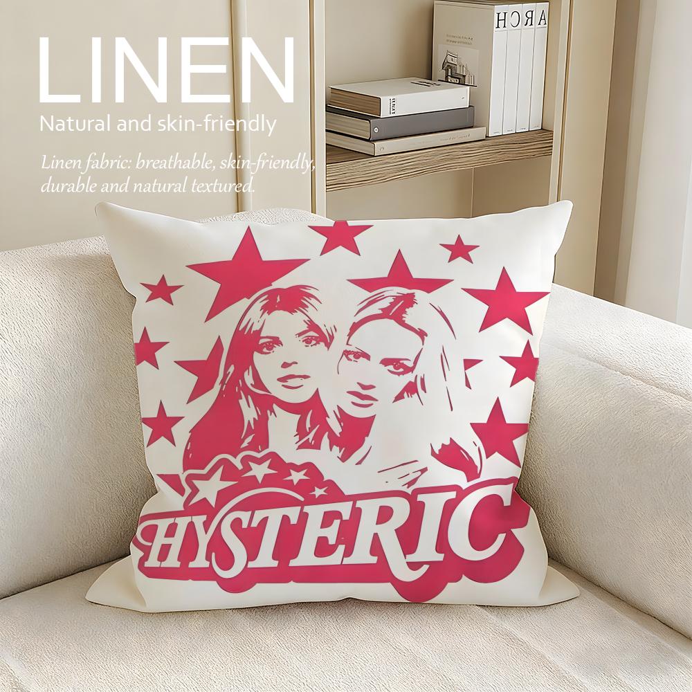 Brand Hysteric Glamour Cushion Cover Pillowcase Set Pcs x x Breathable Washable Sofa Cushion Cover
