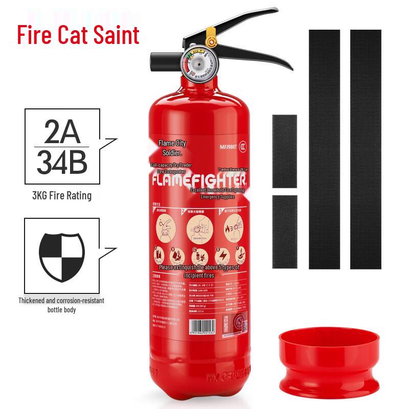 Flame Warrior Dry Powder Fire Extinguisher