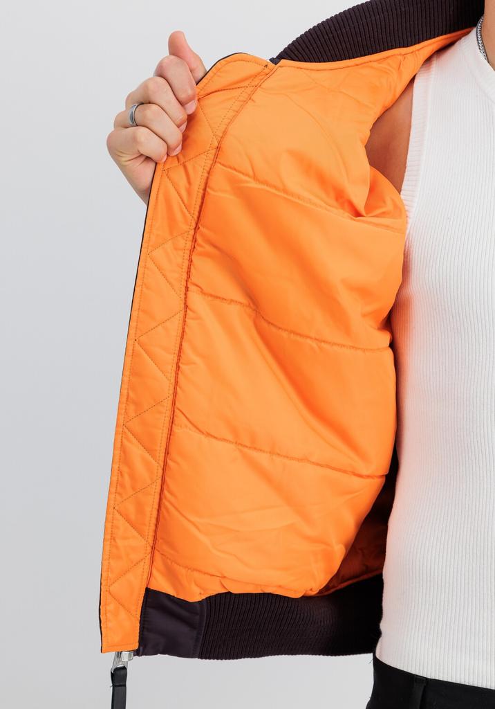 Winter Jacket Alpha Industries MA-1 VF 59 Man (191118) Plum Jacket