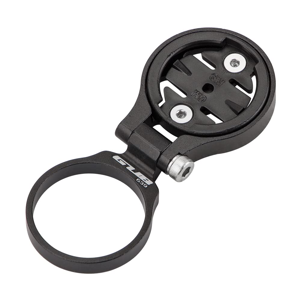 GUB 639 Bike Computer Stem Top Cap Mount Bicycle Computer Angle Adjustable Holder Compatible for Garmin Edge Wahoo Bryton Cateye