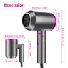 Professional 1800W-2000W Hair Dryer with Diffuser Travel Hair Dryer Blow Dryer with Diffuser Foldable Professional Hair Tools Portable Hair Drier