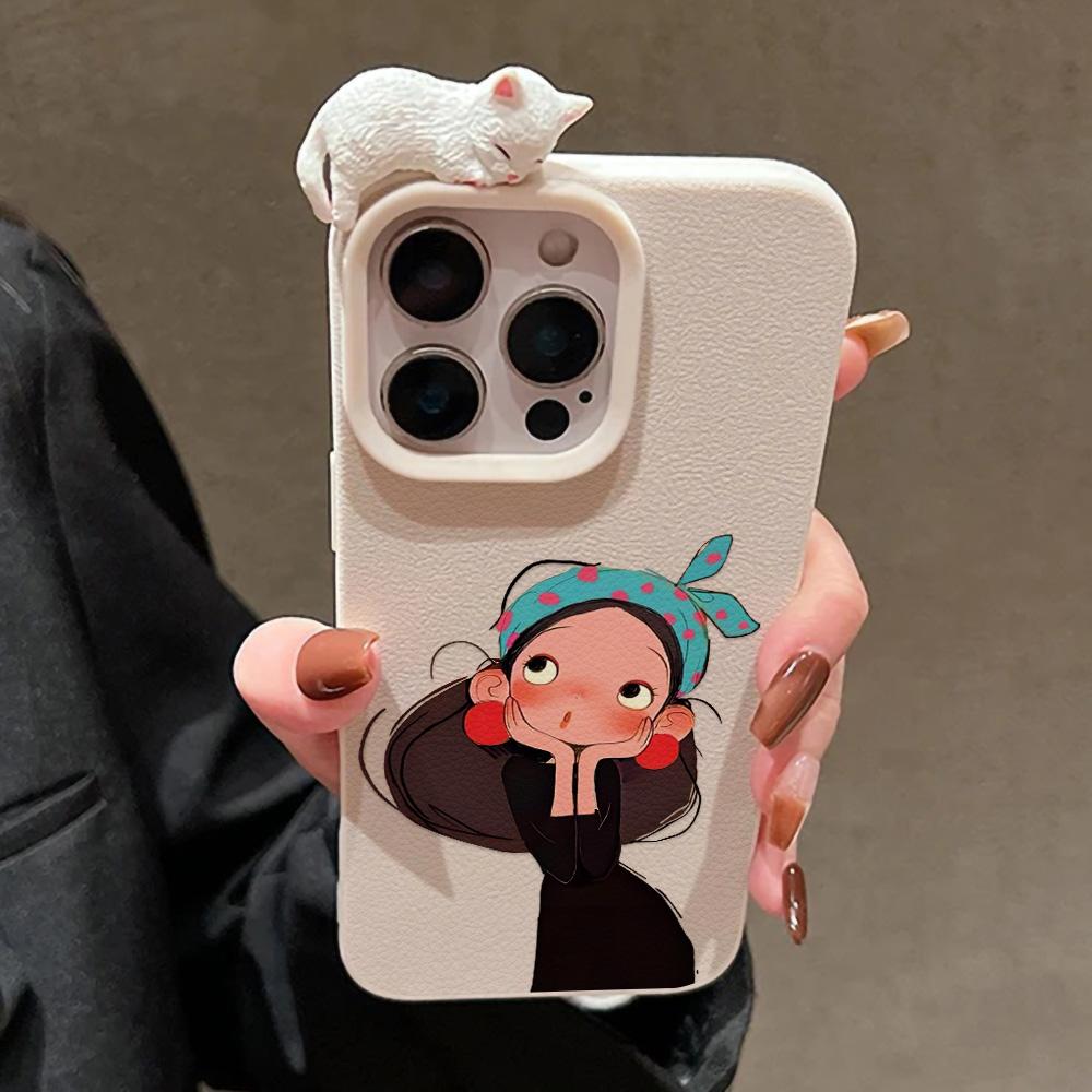 Painted Phone Case for iPhone 11 12 13 14 15 16 iPhone 11 12 13 14 15 16 Pro 12 13 14 15 16 Pro Max