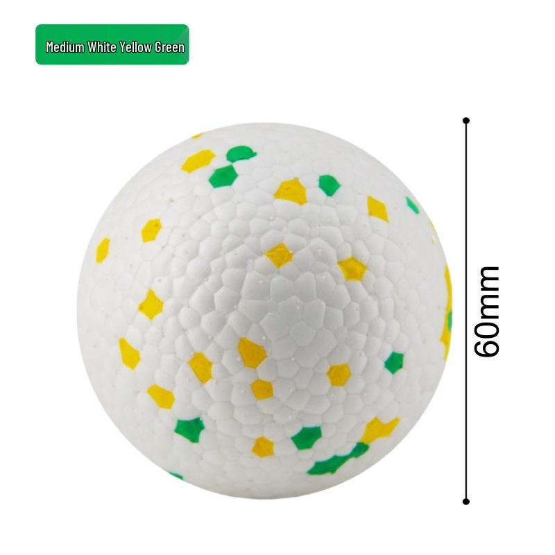 Meianju High-Elastic Lightweight Molar Pet Toy – Bite-Resistant Popcorn Ball for Dogs