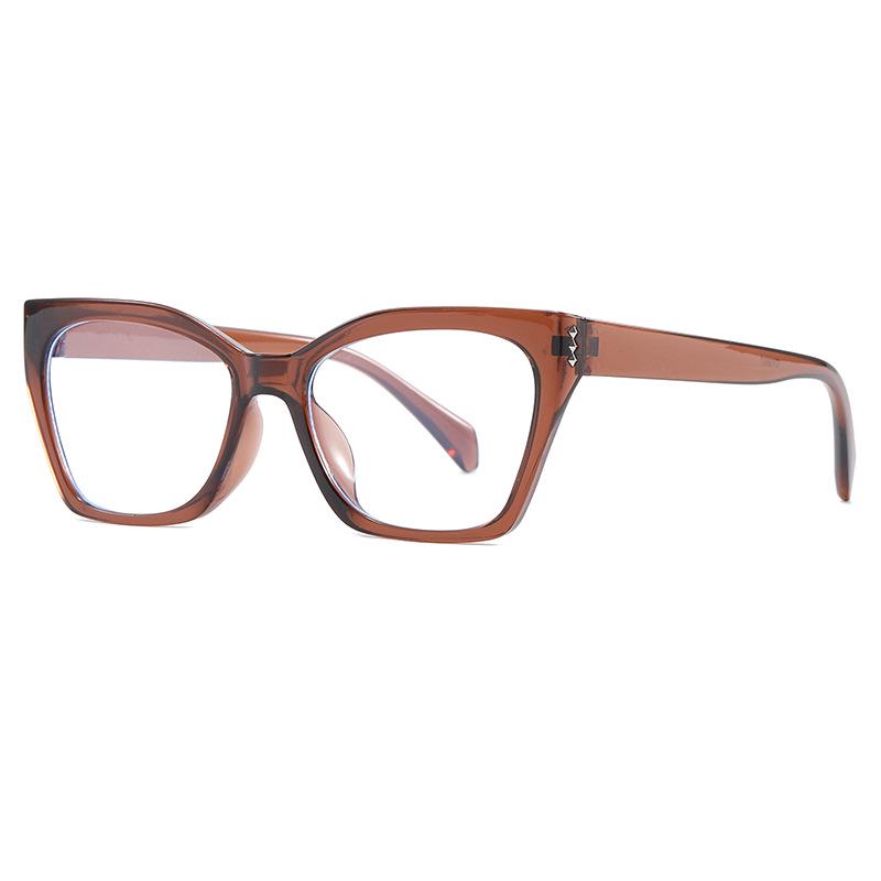 2026 Cat Eye Blue Light Blocking Retro Glasses, Street Style, Ultra-Light