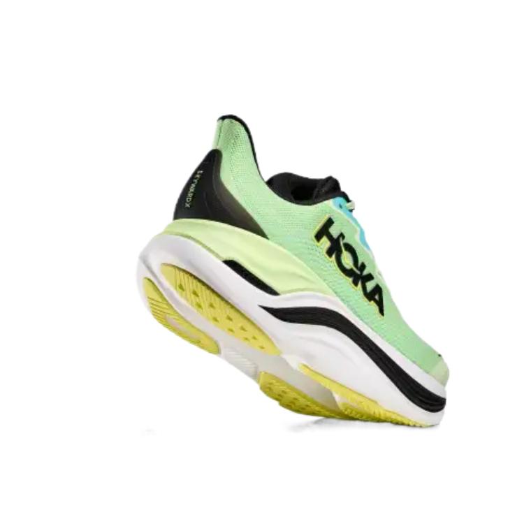 HOKA Skyward X Luna Moth Black Men Sneakers Green 1147911-LMTH