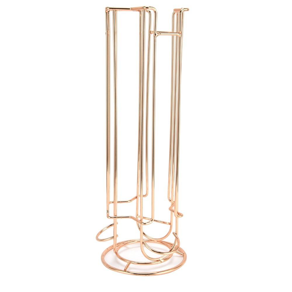 Iron Wire Construction Coffee Capsule Holder 18PCS Capacity Coffee Capsule Stand  Kitchen Counter