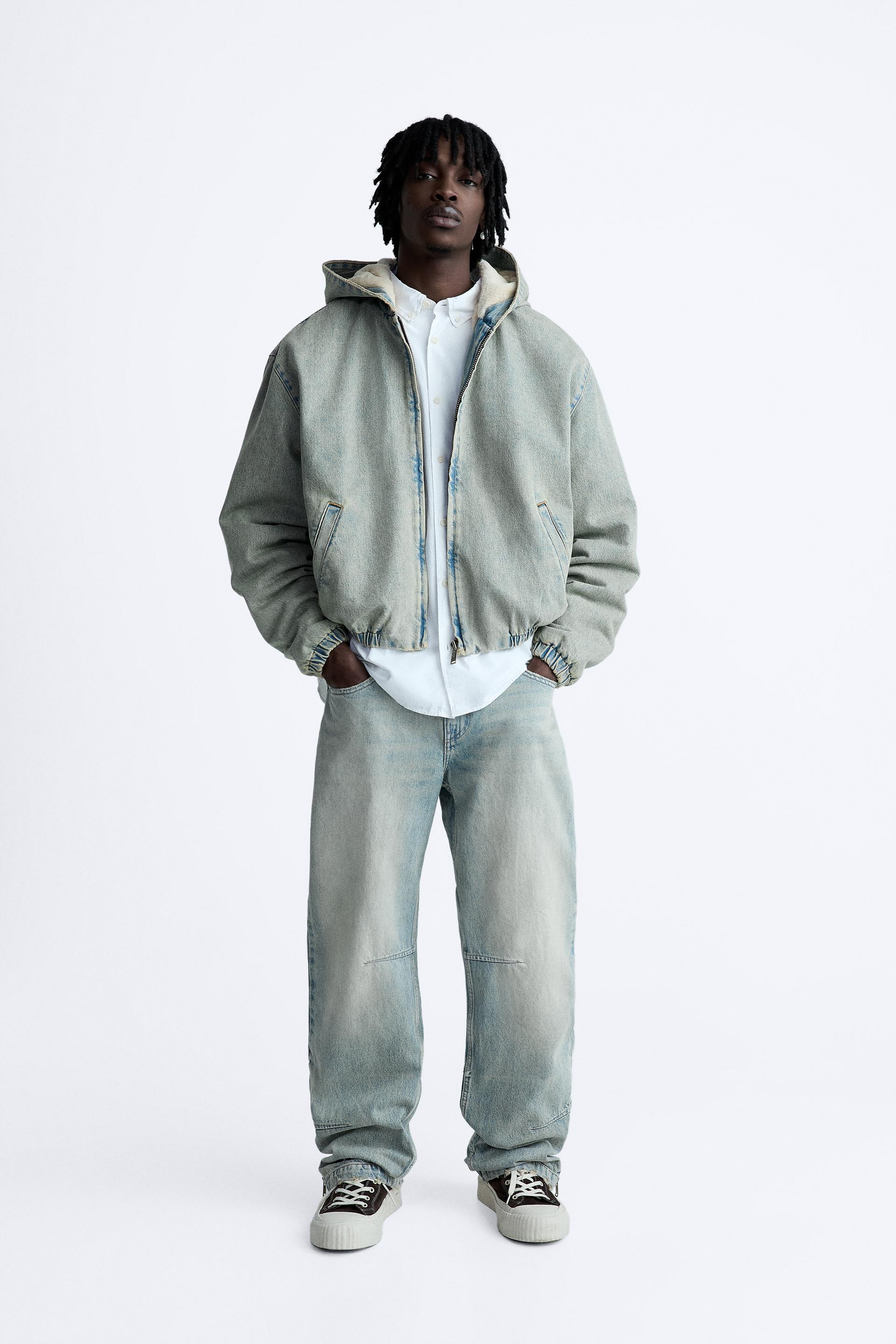 

УКОРОЧЕННАЯ ДЖИНСОВАЯ КУРТКА ОВЕРСАЙЗ