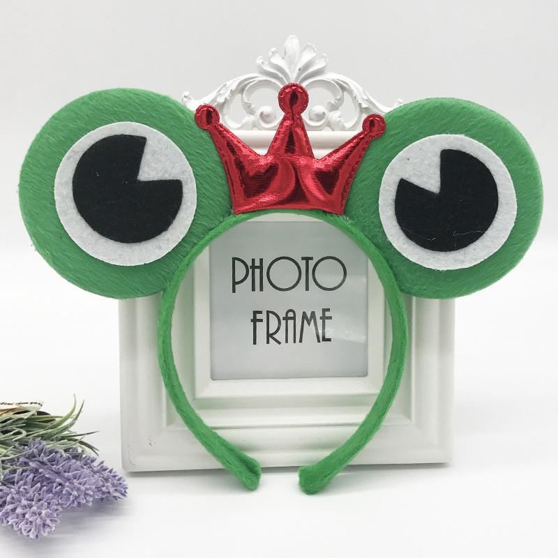 Froschkönigin Haarband Kinder Party Kopfschmuck Handgefertigt für Schulveranstaltungen und Theaterstücke