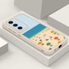 Beach Coast Print Case For Samsung A57 A37 A27 A17 S26 Ultra S25 FE A56 A36 A26 A16 A55 A35 A25 A15 A54 5G S21 S22 S23 S24 Plus Shockproof Cover