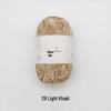 Ruyi Bird Chenille Yarn: Warm Sun Gold Velvet Ice Yarn for DIY Crochet Dolls & Blankets
